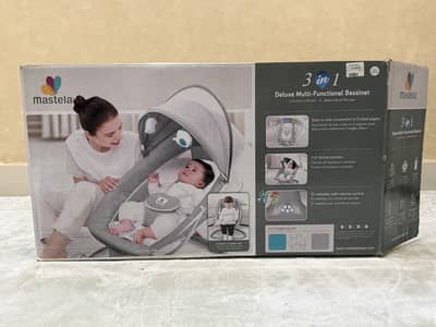 Mastela 3-in-1 Electric Baby Swing/Bassinet