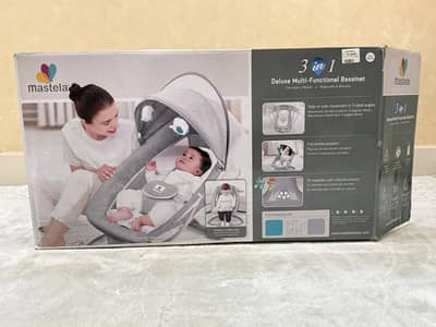 Mastela 3-in-1 Electric Baby Swing/Bassinet