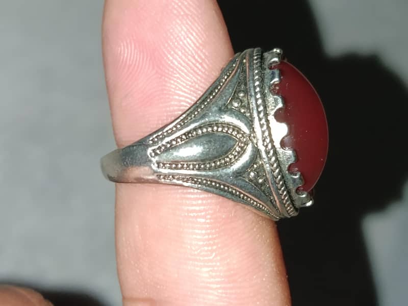 men ring 60% silver 1
