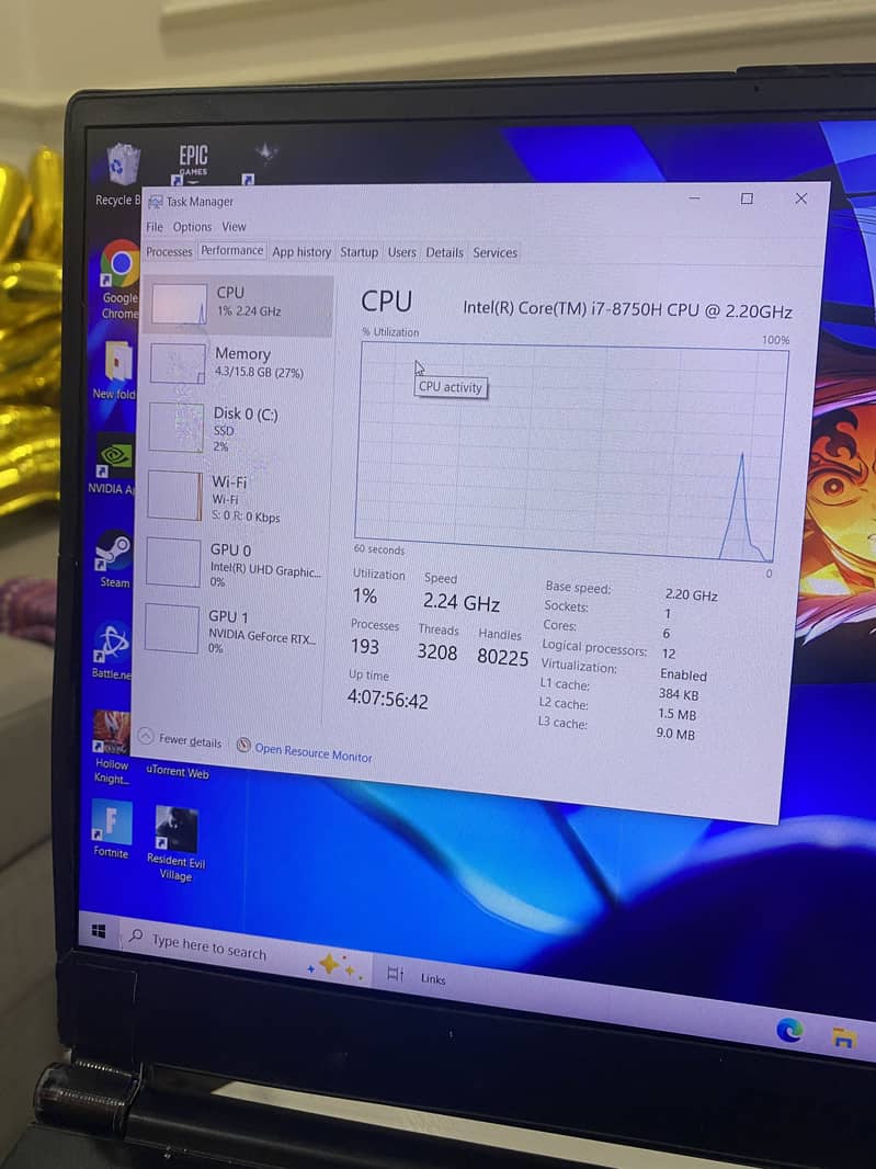MSI GS65 STEALTH RTX 2060 1
