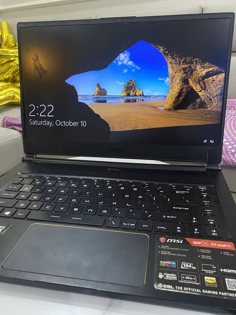 MSI GS65 STEALTH RTX 2060 5