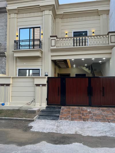 Al Raheem city paradise civil hospital road New brand luxury 5 marly proper double story house for sale