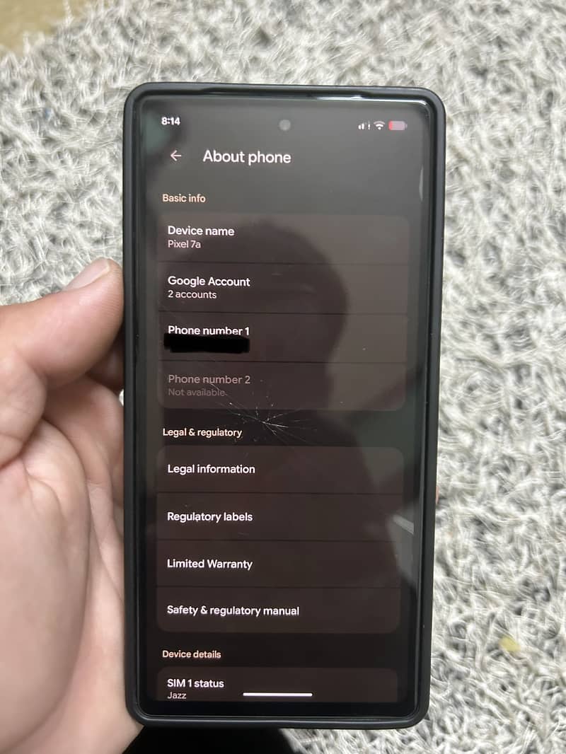 Google Pixel 7a 7
