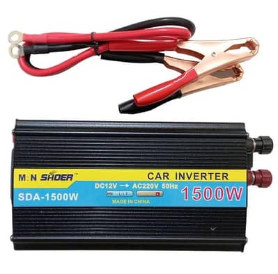 1500W Solar Power Inverter 12V DC to 220V AC with USB, Dual Output