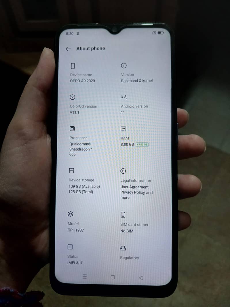 OPPO A9 0