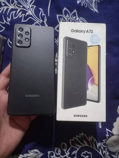 Samsung Galaxy A72 8/128 PTA Approved 10/10 Condition Box Pack
