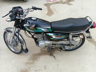 HONDA CG 125 BLACK EDITION