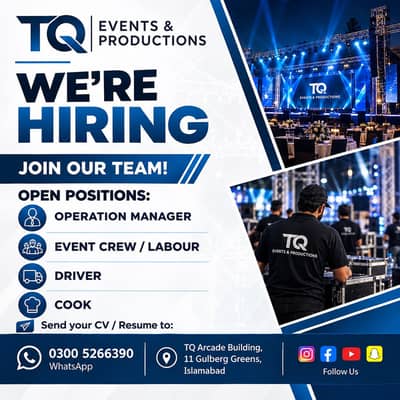 Driver LTV Liecence / COOK required
