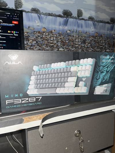 GAMING AULA KEYBOARD AND REDRAGON GAMING MOUSE