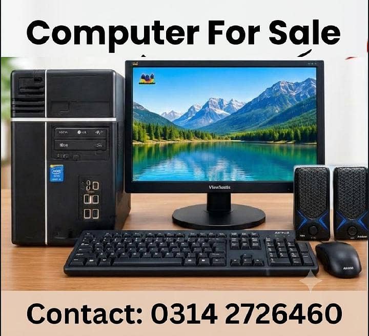 Computer set pc 0
