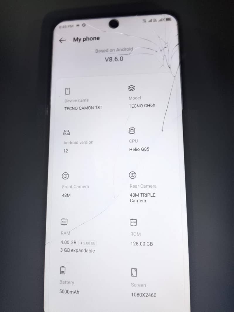 Tecno Camon 18T 4