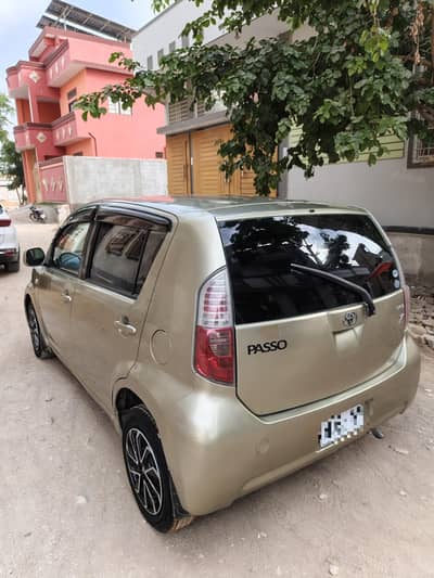 Toyota Passo 2009 own engine full option car