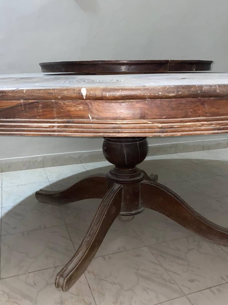 Dining table pure wood 2