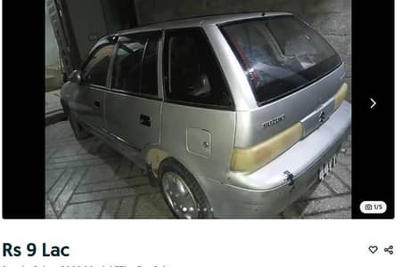 Suzuki Cultus VXR 2000 EFI engine installed 16 walve