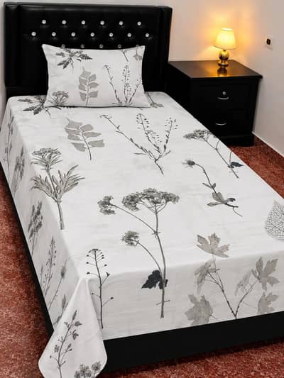 SINGLE BEDSHEET BEAUTIFUL DESIGN