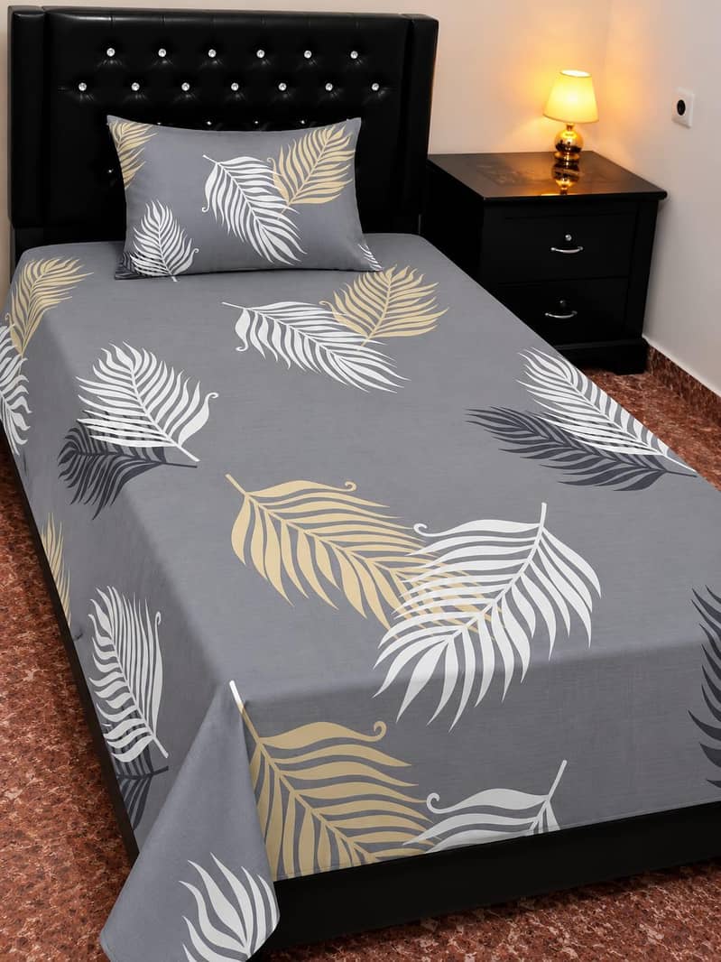 SINGLE BEDSHEET BEAUTIFUL DESIGN 5