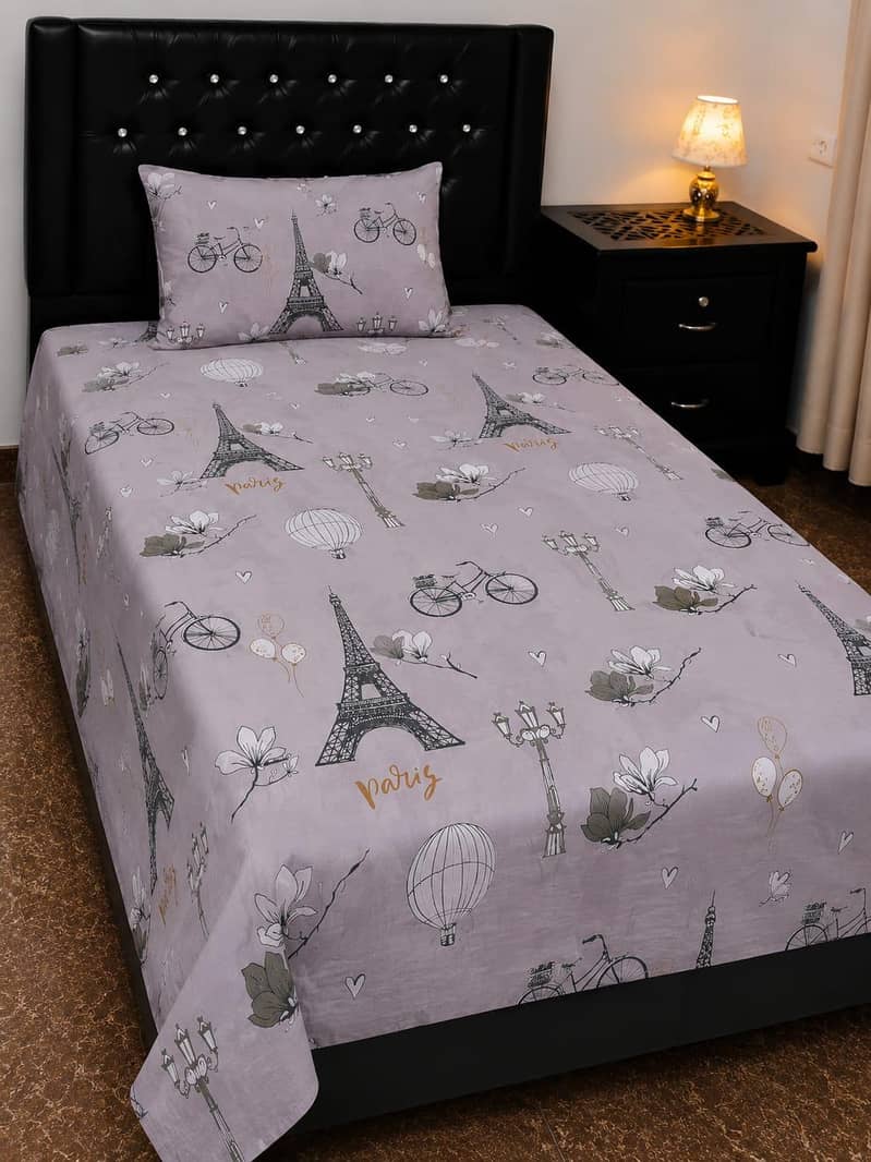 SINGLE BEDSHEET BEAUTIFUL DESIGN 6