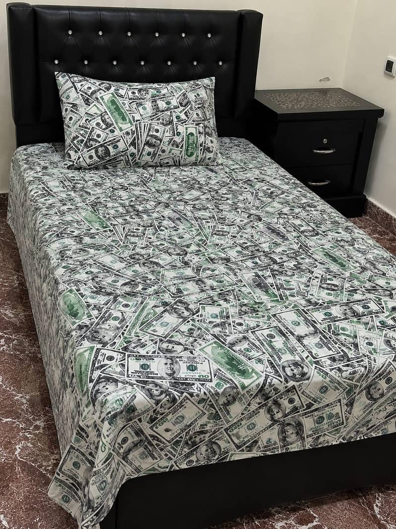 SINGLE BEDSHEET BEAUTIFUL DESIGN 7