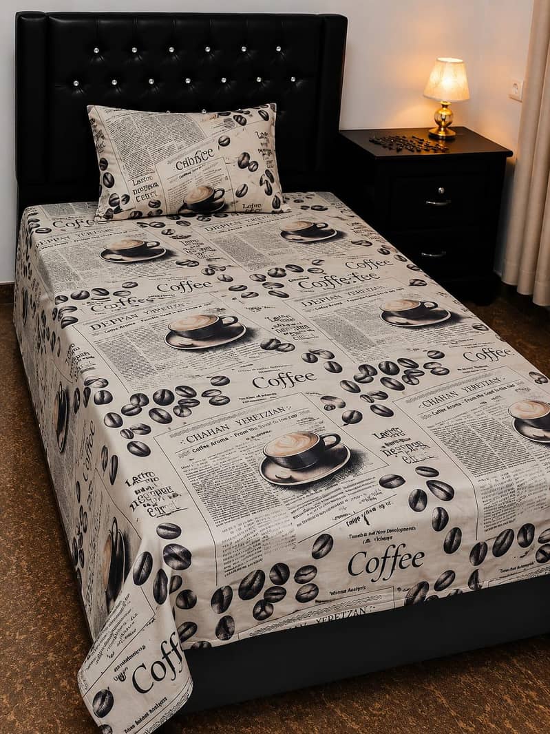 SINGLE BEDSHEET BEAUTIFUL DESIGN 8