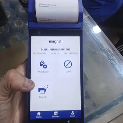 Online/Offline Point Of Sale Terminal Manual POS Machine