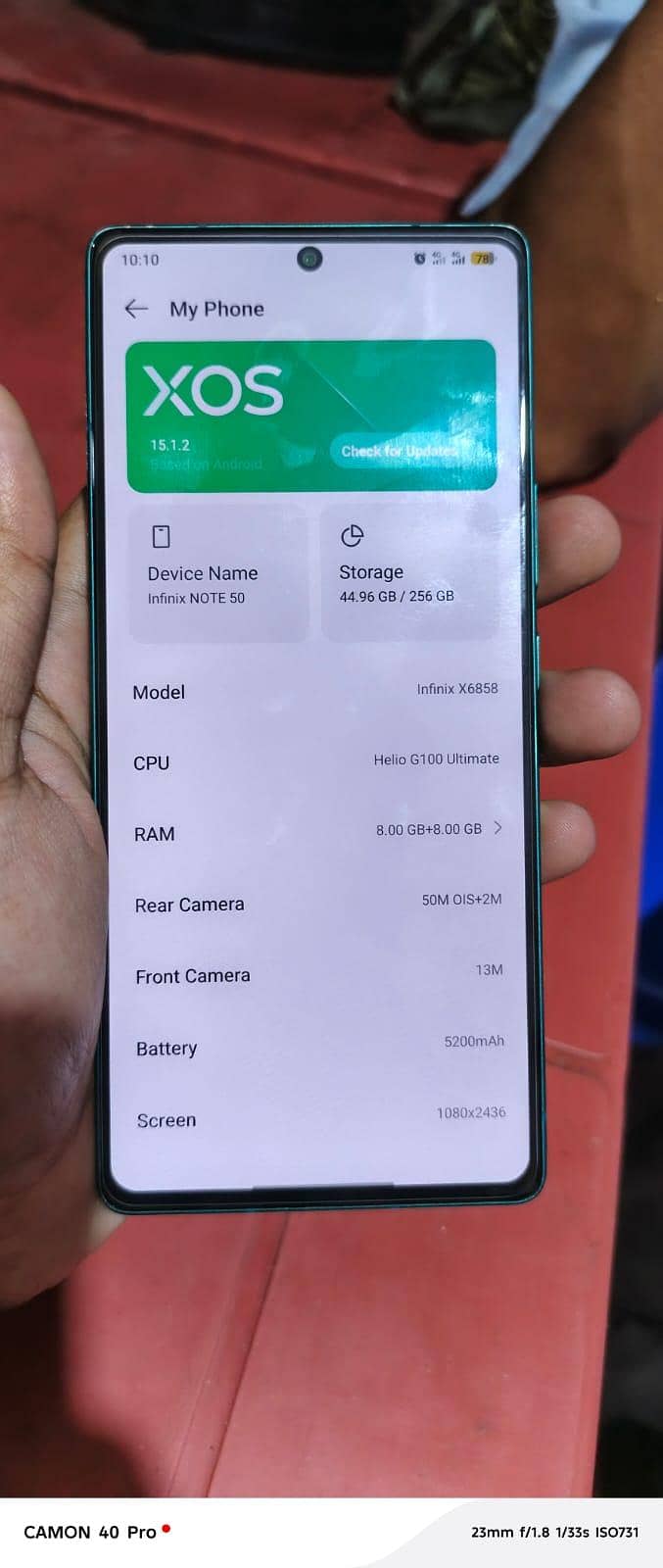 Infinix Note 50 4