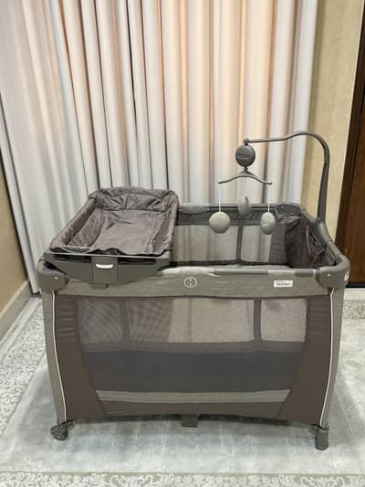 Tinnies Playpen - Baby Bassinet, Changing Station & Sleeping Cot