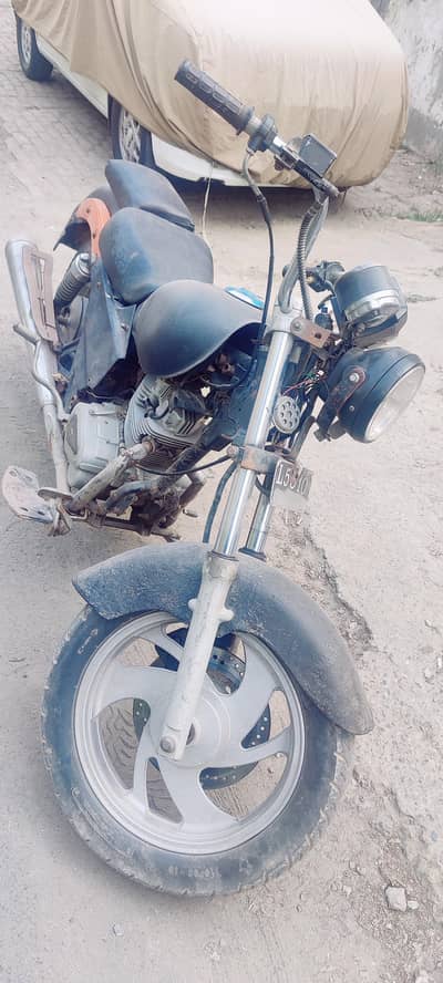 road prince choper dubble silencer