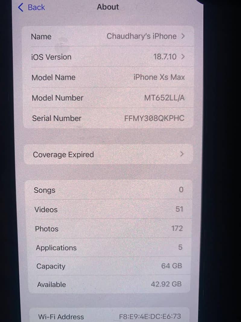 Apple iPhone XS Max 3