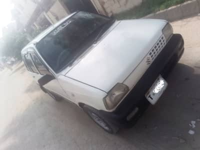 Suzuki Mehran 1992 model white colour good condition only petrol