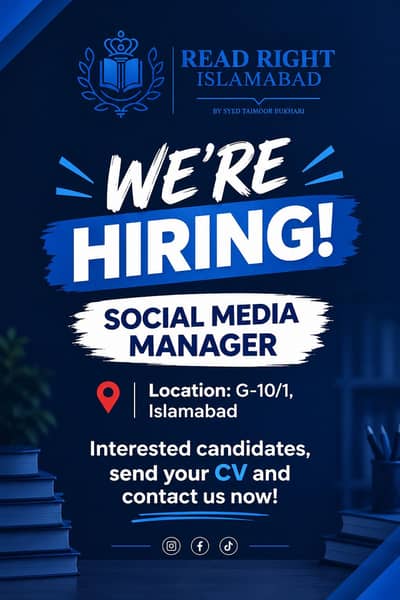 Need Social media manager female