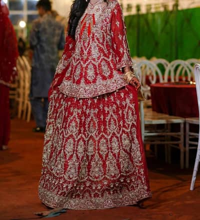 bridal lehngha one time used newcondition10/10