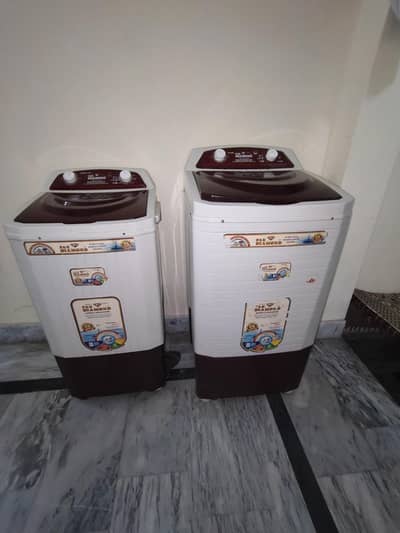 washing and dryer