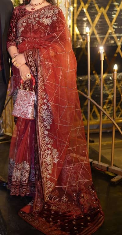 Emaan Adeel Saree