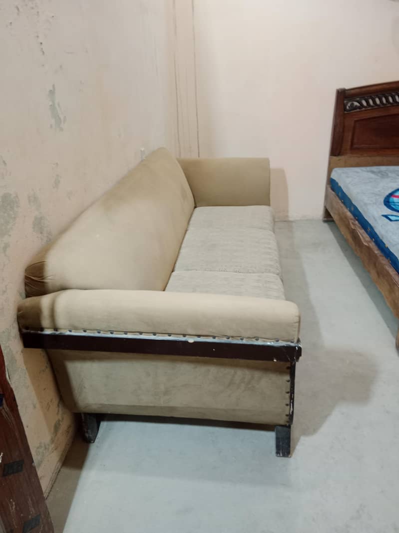 Bed & 7 Seater sofa 2