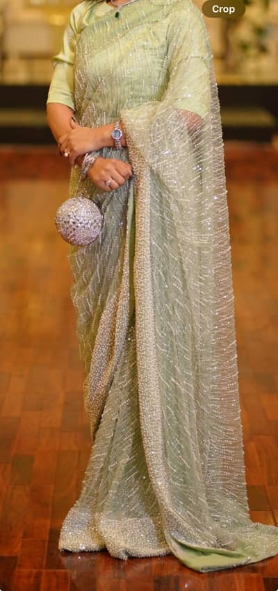 Cut Dana heavy Saree