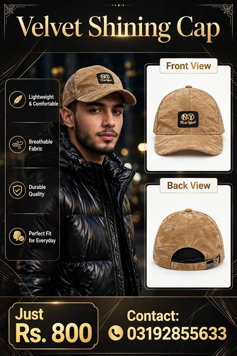 Premium high quality caps 2