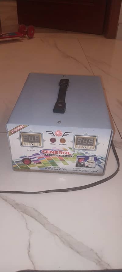 Stabilizer for fridge freezer and other electronic equipment.