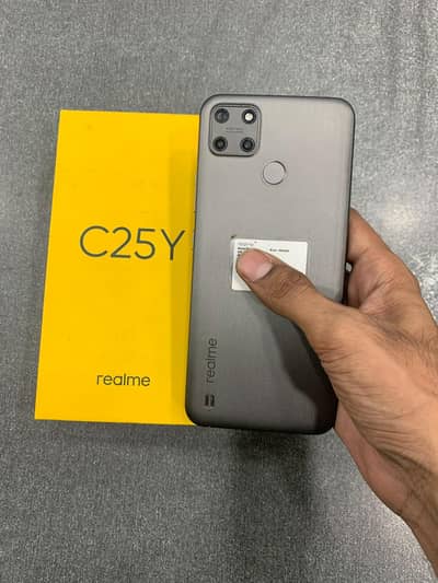 Realme C25Y 4Gb Ram 64Gb Rom with Box