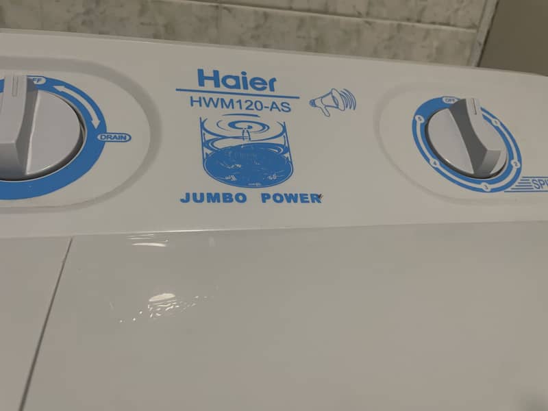 Haier Sami automatic washing machine 1