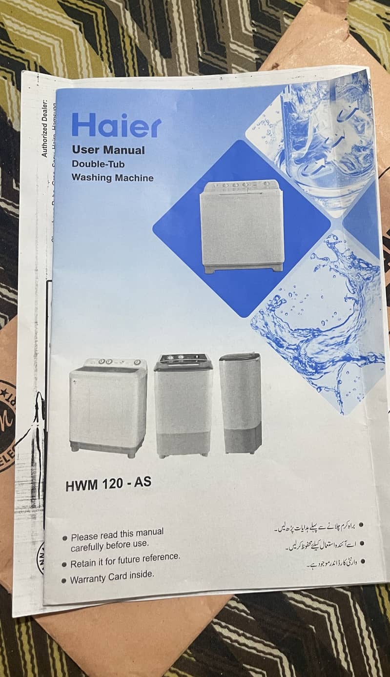 Haier Sami automatic washing machine 6