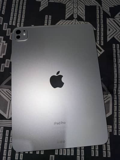 Ipad pro 11” M4 256 silver(white) color with full box charger cable