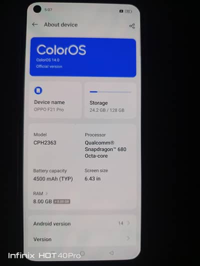 OPPO F21 Pro