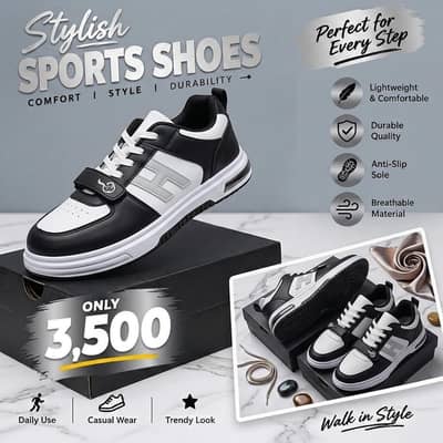 Premium stylish sneakers for men | Trendy Casual Shoes