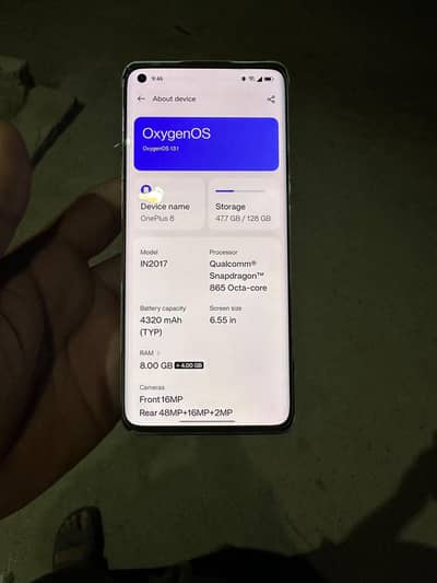 One Plus 8 Exchange