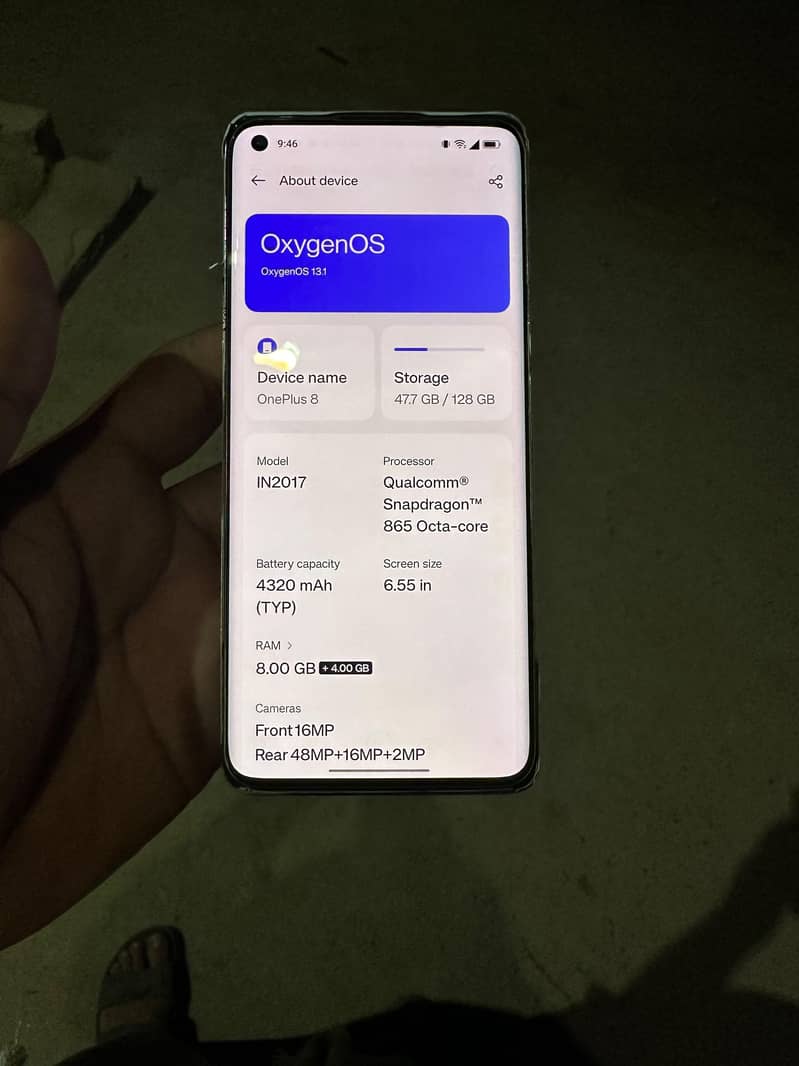 One Plus 8 Exchange 0