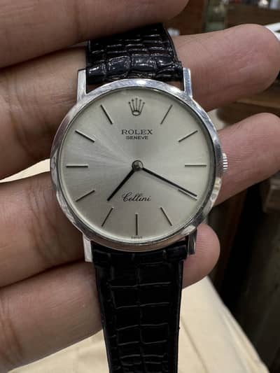 Rolex Cellini White Gold 33mm Size
