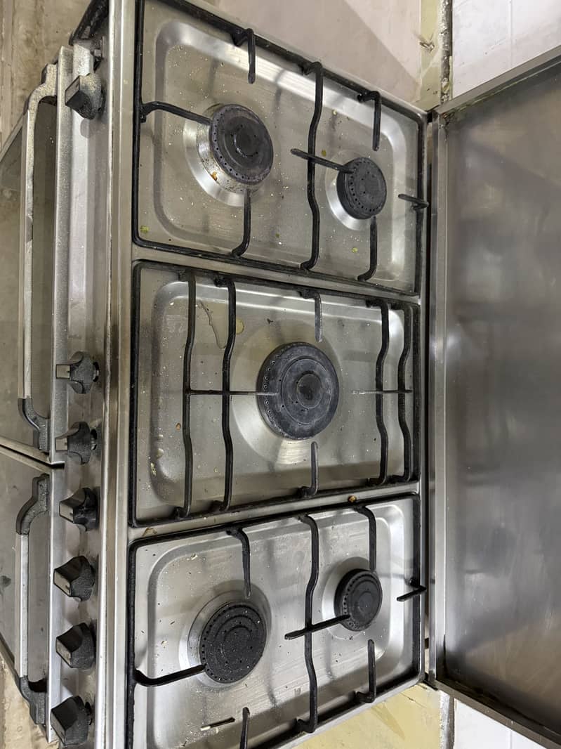 Kitchen skyflame cooking range 2
