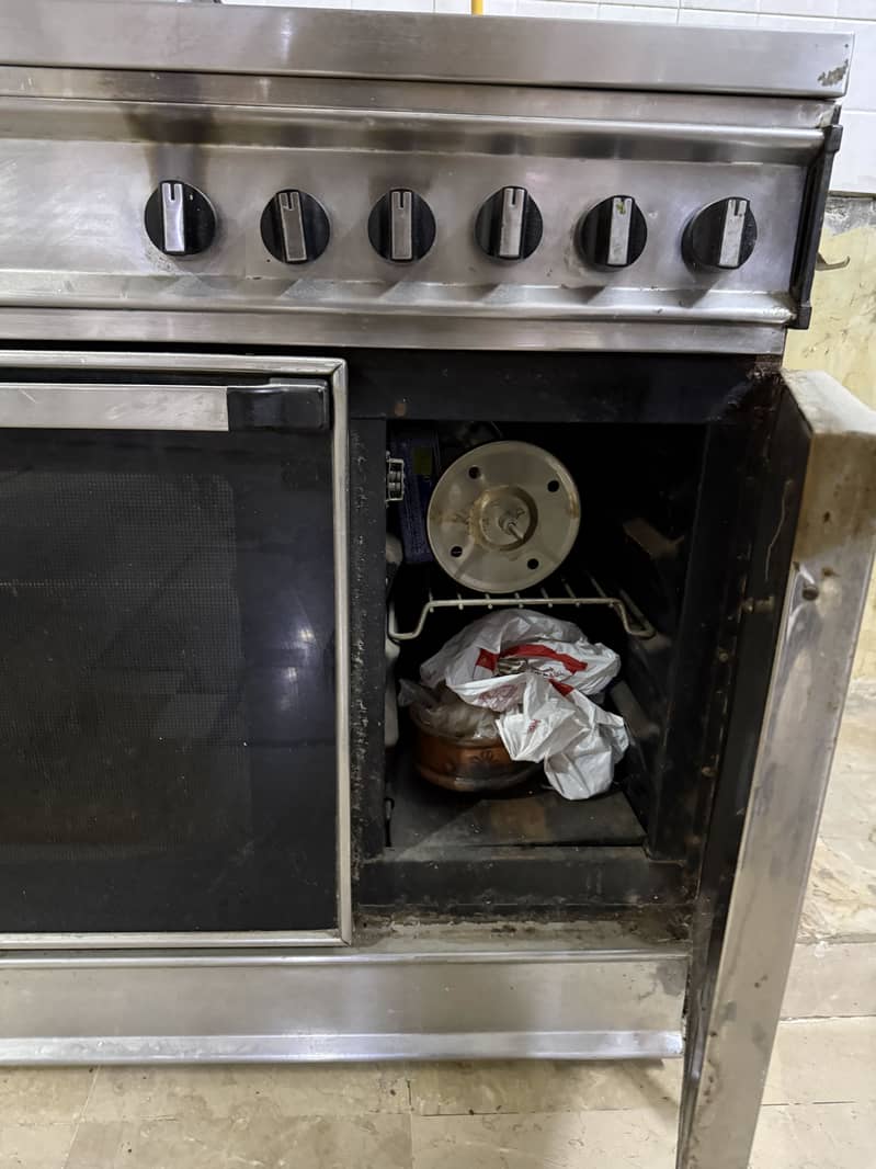 Kitchen skyflame cooking range 5