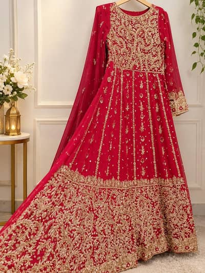 beautiful bridal maxi dress