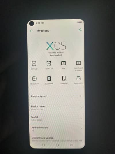 Infinix Hot 10